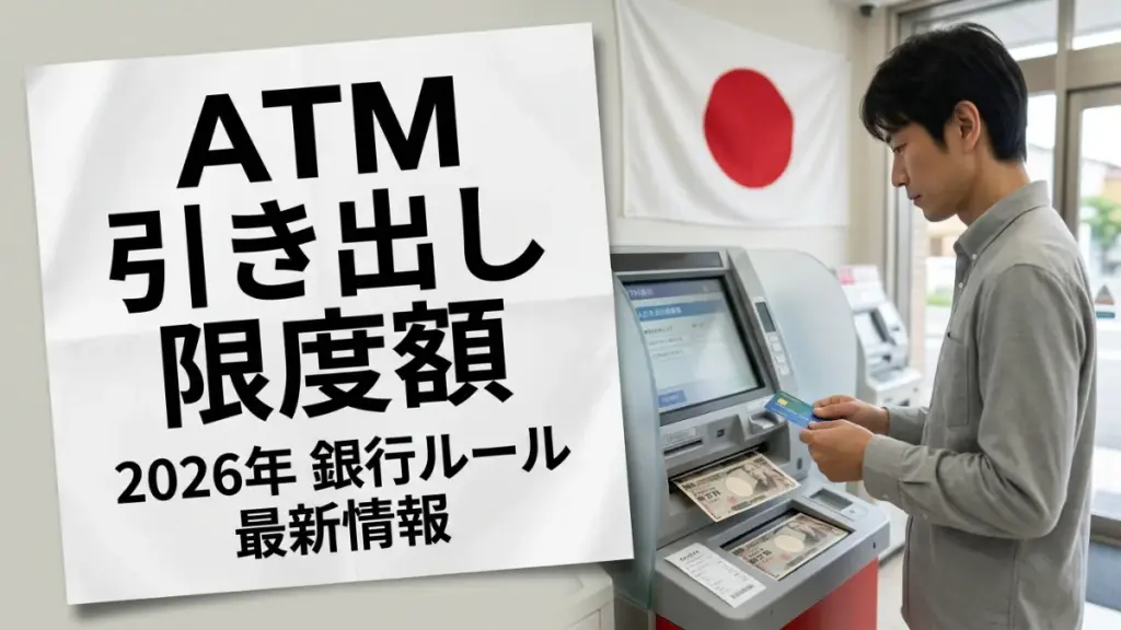 日本のATM引き出し限度額2026