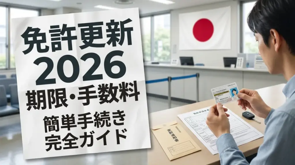 運転免許更新2026