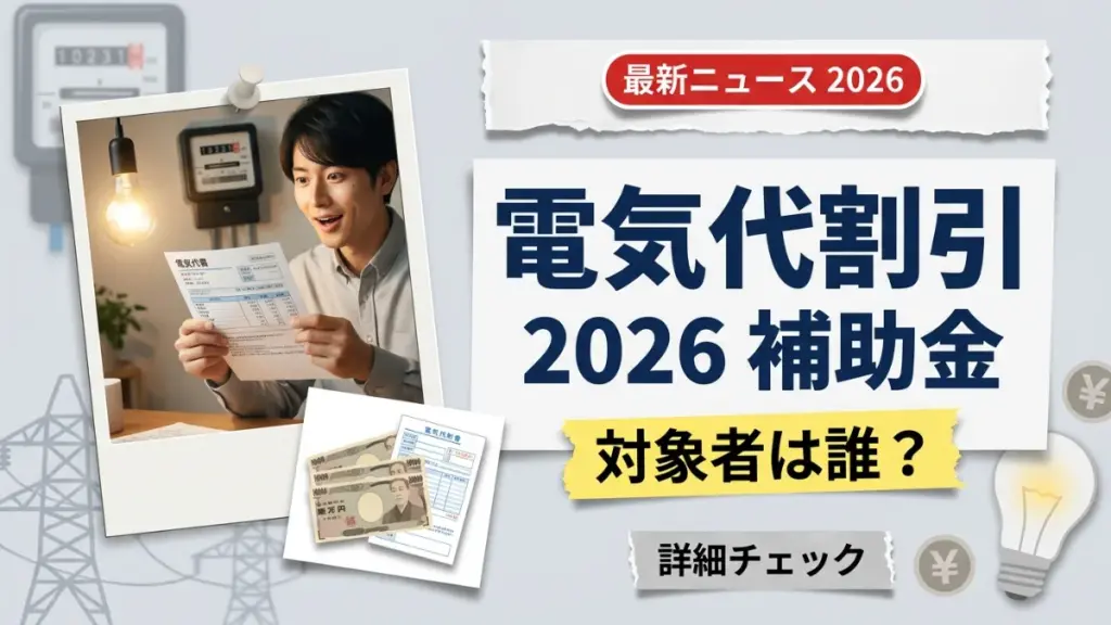 電気料金補助金2026